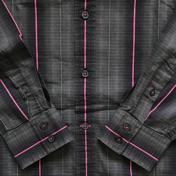 A/X ARMANI EXCHANGE Long Sleeve Button Down!  M - Picture 7 of 8